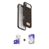 MARSİLYAN™- iPhone 17 Air Kılıf Vadi Klasik Serisi - Siyah Bilvis 5in1 3D Magic Cam Ekran Koruyucu + Bilvis Titan Kamera Lens - LT