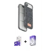 MARSİLYAN™- iPhone 17 Air Kılıf Vadi Klasik Serisi - Siyah Bilvis 5in1 3D Magic Cam Ekran Koruyucu + Bilvis Titan Kamera Lens - LT