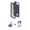 MARSİLYAN™- iPhone 17 Air Kılıf Vadi Klasik Serisi - Siyah Bilvis 5in1 3D Magic Cam Ekran Koruyucu + Bilvis Titan Kamera Lens - GD