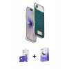 MARSİLYAN™- iPhone 17 Air Kılıf Vadi Klasik Serisi - Siyah Bilvis 5in1 5D Magic Hayalet Cam Ekran Koruyucu + Bilvis Titan Kamera Lens - SH