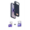 MARSİLYAN™- iPhone 17 Air Kılıf Vadi Klasik Serisi - Siyah Bilvis 5in1 5D Magic Hayalet Cam Ekran Koruyucu + Bilvis Titan Kamera Lens - SH