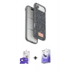 MARSİLYAN™- iPhone 17 Air Kılıf Vadi Klasik Serisi - Siyah Bilvis 5in1 5D Magic Hayalet Cam Ekran Koruyucu + Bilvis Titan Kamera Lens - SH