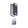 MARSİLYAN™- iPhone 17 Air Kılıf Vadi Klasik Serisi - Siyah Bilvis 5in1 5D Magic Hayalet Cam Ekran Koruyucu