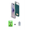 MARSİLYAN™- iPhone 17 Air Kılıf Vadi Klasik Serisi - Siyah Joko Magic 5D Cam + Raze Metal Kamera Lens - MI
