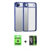 MARSİLYAN™- iPhone 17 Air Kılıf Vadi Minimal - Siyah 360 Mat Full Body Arka Koruyucu + Raze Metal Kamera Lens - MI