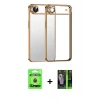MARSİLYAN™- iPhone 17 Air Kılıf Vadi Minimal - Siyah 360 Mat Full Body Arka Koruyucu + Raze Metal Kamera Lens - MI