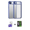 MARSİLYAN™- iPhone 17 Air Kılıf Vadi Minimal - Siyah 360 Mat Full Body Arka Koruyucu + Bilvis Titan Kamera Lens - SH