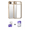 MARSİLYAN™- iPhone 17 Air Kılıf Vadi Minimal - Siyah Bilvis 5in1 3D Magic Cam Ekran Koruyucu + Bilvis Titan Kamera Lens - LT