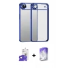 MARSİLYAN™- iPhone 17 Air Kılıf Vadi Minimal - Siyah Bilvis 5in1 3D Magic Cam Ekran Koruyucu + Bilvis Titan Kamera Lens - LT