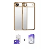 MARSİLYAN™- iPhone 17 Air Kılıf Vadi Minimal - Siyah Bilvis 5in1 3D Magic Cam Ekran Koruyucu + Siyah Bilvis Titan Kamera Lens