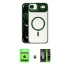 MARSİLYAN™- iPhone 17 Air Kılıf Yadigar Asil Koleksiyonu - Şeffaf 360 Full Body Arka Koruyucu + Raze Metal Kamera Lens - SH