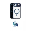 MARSİLYAN™- iPhone 17 Air Kılıf Yadigar Asil Koleksiyonu - Siyah 3D Antistatik Cam Ekran Koruyucu