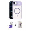 MARSİLYAN™- iPhone 17 Air Kılıf Yadigar Asil Koleksiyonu - Siyah Bilvis 3D Cam Ekran Koruyucu + Bilvis Titan Kamera Lens - SH