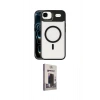 MARSİLYAN™- iPhone 17 Air Kılıf Yadigar Asil Koleksiyonu - Siyah Bilvis Hayalet Cam Ekran Koruyucu