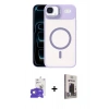 MARSİLYAN™- iPhone 17 Air Kılıf Yadigar Asil Koleksiyonu - Siyah Bilvis Hayalet Cam Ekran Koruyucu + Bilvis Titan Kamera Lens - GD