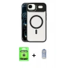 MARSİLYAN™- iPhone 17 Air Kılıf Yadigar Asil Koleksiyonu - Siyah Joko Magic 5D Cam + Raze Metal Kamera Lens - GS
