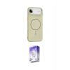 MARSİLYAN™- iPhone 17 Air Kılıf Yankı Form Serisi - Siyah Bilvis 5in1 3D Magic Cam Ekran Koruyucu