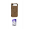 MARSİLYAN™- iPhone 17 Air Kılıf Yankı Form Serisi - Siyah Bilvis 5in1 3D Magic Cam Ekran Koruyucu