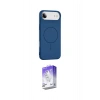 MARSİLYAN™- iPhone 17 Air Kılıf Yankı Form Serisi - Siyah Bilvis 5in1 3D Magic Cam Ekran Koruyucu