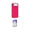 MARSİLYAN™- iPhone 17 Air Kılıf Yankı Form Serisi - Siyah Bilvis 5in1 3D Magic Cam Ekran Koruyucu