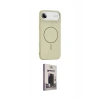 MARSİLYAN™- iPhone 17 Air Kılıf Yankı Form Serisi - Siyah Bilvis Hayalet Cam Ekran Koruyucu