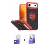 MARSİLYAN™- iPhone 17 Air Kılıf Yörünge Çizgi - Siyah Bilvis 5in1 5D Magic Hayalet Cam Ekran Koruyucu + Bilvis Titan Kamera Lens - GS