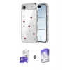 MARSİLYAN™- iPhone 17 Air Kılıf Yörünge Form - Siyah Bilvis 5in1 3D Magic Cam Ekran Koruyucu + Bilvis Titan Kamera Lens - GD