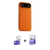 MARSİLYAN™- iPhone 17 Air Kılıf Zirve Modern Prime - Siyah Bilvis 5in1 5D Magic Hayalet Cam Ekran Koruyucu + Bilvis Titan Kamera Lens - LT