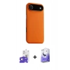 MARSİLYAN™- iPhone 17 Air Kılıf Zirve Modern Prime - Siyah Bilvis 5in1 5D Magic Hayalet Cam Ekran Koruyucu + Bilvis Titan Kamera Lens - GD