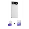 MARSİLYAN™- iPhone 17 Air Kılıf Zirve Modern Prime - Siyah Bilvis 5in1 5D Magic Hayalet Cam Ekran Koruyucu + Bilvis Titan Kamera Lens - LT