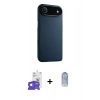 MARSİLYAN™- iPhone 17 Air Kılıf Zirve Modern Prime - Siyah Joko Magic 5D Cam + Bilvis Titan Kamera Lens - GS