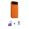 MARSİLYAN™- iPhone 17 Air Kılıf Zirve Modern Prime - Siyah Joko Magic 5D Cam + Bilvis Titan Kamera Lens - GS