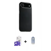 MARSİLYAN™- iPhone 17 Air Kılıf Zirve Modern Prime - Siyah Joko Magic 5D Cam + Bilvis Titan Kamera Lens - GS