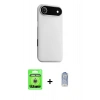 MARSİLYAN™- iPhone 17 Air Kılıf Zirve Modern Prime - Siyah Joko Magic 5D Cam + Raze Metal Kamera Lens - GS