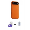 MARSİLYAN™- iPhone 17 Air Kılıf Zirve Modern Prime - Siyah Joko Magic 5D Cam + Bilvis Titan Kamera Lens - LT