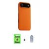 MARSİLYAN™- iPhone 17 Air Kılıf Zirve Modern Prime - Siyah Joko Magic 5D Cam + Raze Metal Kamera Lens - GD