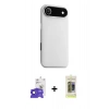MARSİLYAN™- iPhone 17 Air Kılıf Zirve Modern Prime - Siyah Joko Magic 5D Hayalet Cam + Bilvis Titan Kamera Lens - SH