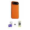 MARSİLYAN™- iPhone 17 Air Kılıf Zirve Modern Prime - Siyah Joko Magic 5D Hayalet Cam + Bilvis Titan Kamera Lens - SH