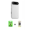 MARSİLYAN™- iPhone 17 Air Kılıf Zirve Modern Prime - Siyah Joko Magic 5D Hayalet Cam + Raze Metal Kamera Lens - SH