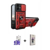MARSİLYAN™- iPhone 17 Kılıf Ahenk Klasik - Siyah Bilvis 3D Cam Ekran Koruyucu + Bilvis Titan Kamera Lens - AKMI