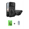 MARSİLYAN™- iPhone 17 Kılıf Ahenk Klasik - Siyah Joko Magic 5D Cam + Raze Metal Kamera Lens - AKMR