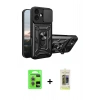 MARSİLYAN™- iPhone 17 Kılıf Ahenk Klasik - Siyah Joko Magic 5D Hayalet Cam + Raze Metal Kamera Lens - AKMR