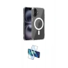 MARSİLYAN™- iPhone 17 Kılıf Ahenk Minimal Serisi - Siyah 3D Antistatik Cam Ekran Koruyucu