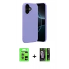 MARSİLYAN™- iPhone 17 Kılıf Ahenk Serisi - Şeffaf 360 Full Body Arka Koruyucu + Raze Metal Kamera Lens - AKYL