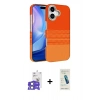 MARSİLYAN™- iPhone 17 Kılıf Doruk Serisi - Şeffaf Pasifik Cam Ekran Koruyucu + Bilvis Titan Kamera Lens - AKMI