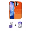 MARSİLYAN™- iPhone 17 Kılıf Doruk Serisi - Siyah Bilvis 5in1 3D Magic Cam Ekran Koruyucu + Bilvis Titan Kamera Lens - AKYL