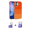 MARSİLYAN™- iPhone 17 Kılıf Doruk Serisi - Siyah Bilvis 5in1 5D Magic Hayalet Cam Ekran Koruyucu + Bilvis Titan Kamera Lens - LA