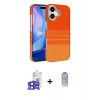 MARSİLYAN™- iPhone 17 Kılıf Doruk Serisi - Siyah Joko Magic 5D Cam + Bilvis Titan Kamera Lens - SH