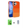 MARSİLYAN™- iPhone 17 Kılıf Doruk Serisi - Siyah Joko Magic 5D Cam + Raze Metal Kamera Lens - GS