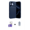 MARSİLYAN™- iPhone 17 Kılıf Eksen Form Prime - Siyah Joko Magic 5D Cam + Bilvis Titan Kamera Lens - GS